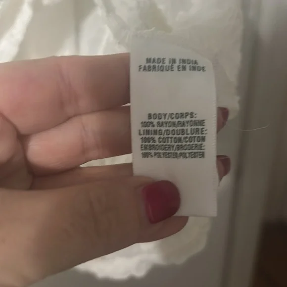 White Lace Women's Top - Picture 4 of 5